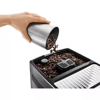 DeLonghi Dinamica ECAM 350.50.B avtomatski aparat za kavo, 15 barov, 1450 W, vgrajen mlinček, mlečni sistem, dvojna skodelica