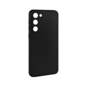 OPRAVLJEN gumiran zadnji pokrov Story za Samsung Galaxy S23, črn