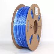 GEMBIRD Tiskarska vrvica (filament) PLA, 1, 75 mm, 1 kg, svileni led, ledeno modra/temno modra