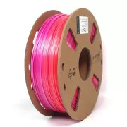 GEMBIRD Navoj za tiskanje (filament) PLA, 1, 75 mm, 1 kg, svilena mavrica, rdeča/vijolična