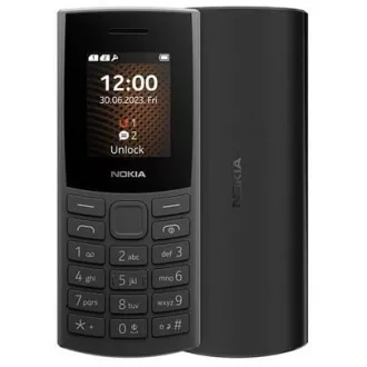 Nokia 105 Dual SIM, 4G, črna (2023) - Razpakirano