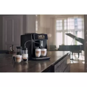 SAECO SM8780/00 Xelsis Deluxe, aparat za kavo z zaslonom na dotik, posoda za mleko, 2 skodelici naenkrat, 6 programov, črna SAECO SM8780/00 Xelsis Deluxe, aparat za kavo z zaslonom na dotik, posoda za mleko, 2 skodelici naenkrat, 6 programov, črna