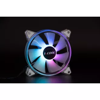 1stCOOL Ventilator AURA EVO CRYSTAL, 120 mm, ARGB 1stCOOL Ventilator AURA EVO CRYSTAL, 120 mm, ARGB