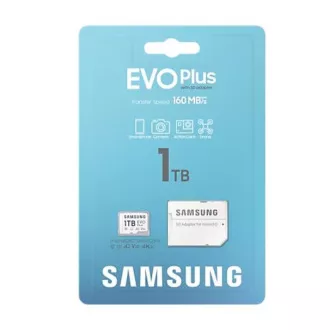 Samsungova kartica micro SDXC 1 TB EVO Plus   adapter SD