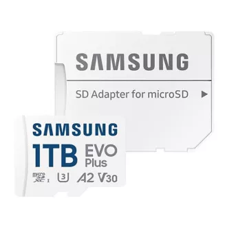 Samsungova kartica micro SDXC 1 TB EVO Plus   adapter SD