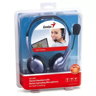 GENIUS slušalke z mikrofonom HS-04S