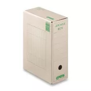 Škatla za arhiviranje 330x260x110mm EMBA naravna (zelena etiketa)