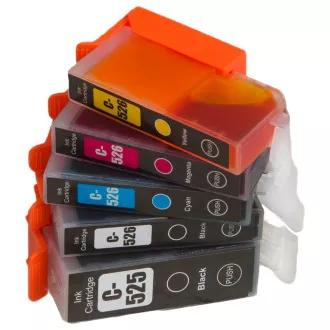 MultiPack CANON PGI-525, CLI-526  + 20 kosov fotopapirja (4529B001, 4540B017) - Kartuša TonerPartner PREMIUM, black + color (črna + barvna)
