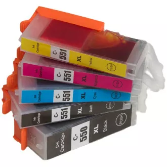 MultiPack CANON PGI-550-XL, CLI-551-XL (6431B004, 6509B009) - Kartuša TonerPartner PREMIUM, black + color (črna + barvna)