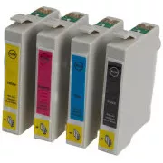 MultiPack EPSON T0715 + 20 kosov fotopapirja (C13T07154010) - Kartuša TonerPartner PREMIUM, black + color (črna + barvna)