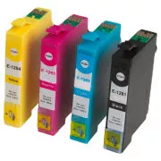 MultiPack EPSON Epson T1285 + 20 kosov fotopapirja (C13T12854010) - Kartuša TonerPartner PREMIUM, black + color (črna + barvna)