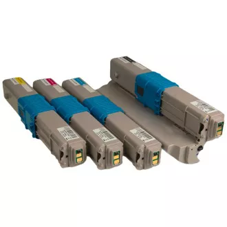MultiPack OKI C510 (C510-BK, C510-C, C510-M, C510-Y) - Toner TonerPartner PREMIUM, black + color (črn + barven)