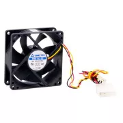 Ventilator CHIEFTEC AF-0825S, 80x80x25 mm Ventilator z rokavom, s 3/4-pin priključkom