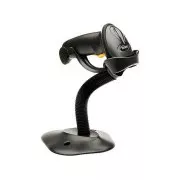 Zebra LS2208, čitalnik črtne kode, KIT, črn, USB-HID