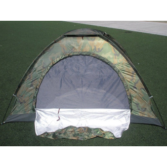 Pohodniški šotor za največ 2 osebi, 2x1,5 m, kamuflaža