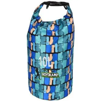 Nepremočljiva vreča ROYOKAMP Dry Bag 10 l, večbarvna (modra/turkizna) Nepremočljiva vreča ROYOKAMP Dry Bag 10 l, večbarvna (modra/turkizna)