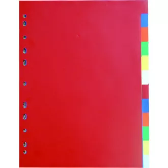 Razdelilniki A4 2x6 barv PP 120mic