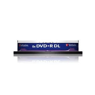 VERBATIM DVD R (10 kosov) Dvoslojni/8x/8,5 GB/vreteno