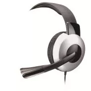 GENIUS slušalke z mikrofonom HS-05A, navijalni kabel
