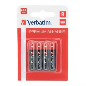 VERBATIM Alkalne baterije AAA, 4 PACK, LR3