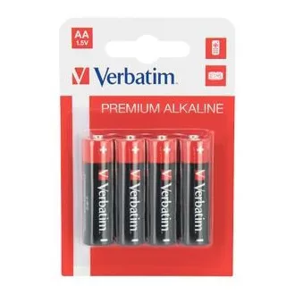 VERBATIM Alkalne baterije AA, 4 PACK, LR6