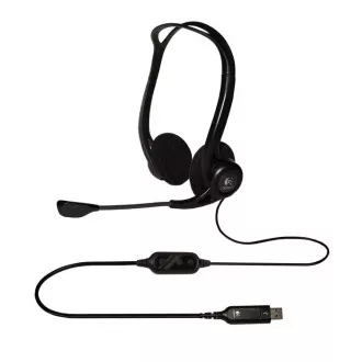 Logitech slušalke PC 960 Stereo, USB