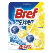 Kroglice za straniščno školjko Bref Power aktiv limona 50g