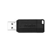 VERBATIM Flash disk 8 GB Store 'n' Go PinStripe, črn