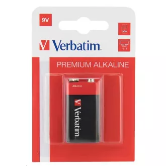 VERBATIM Alkalne baterije 9V, 1 PAKET, 6LR61