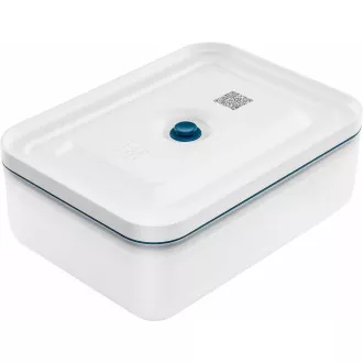 Vakuumski set ZWILLING, 5x plastična posoda, 1x steklena posoda, 7 vrečk, vakuumska črpalka, 2 trakova, modra - Fresh & Save
