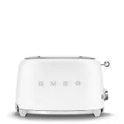 Smeg TSF01WHMEU opekač kruha / opekač kruha, 2 opekača kruha, 6 ravni opekanja, predal za drobtine, slog. 50. leta, mat belo