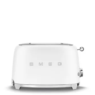 Smeg TSF01WHMEU opekač kruha / opekač kruha, 2 opekača kruha, 6 ravni opekanja, predal za drobtine, slog. 50. leta, mat belo