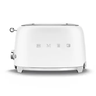 Smeg TSF01WHMEU opekač kruha / opekač kruha, 2 opekača kruha, 6 ravni opekanja, predal za drobtine, slog. 50. leta, mat belo