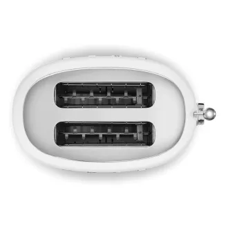 Smeg TSF01WHMEU opekač kruha / opekač kruha, 2 opekača kruha, 6 ravni opekanja, predal za drobtine, slog. 50. leta, mat belo