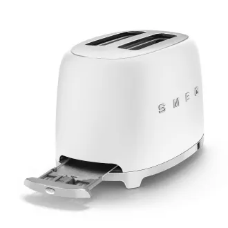 Smeg TSF01WHMEU opekač kruha / opekač kruha, 2 opekača kruha, 6 ravni opekanja, predal za drobtine, slog. 50. leta, mat belo