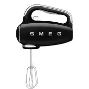 Ročni mešalnik Smeg HMF01BLEU, 250 W, 9 programov, časovnik, turbo, elektronski tempomat, črn