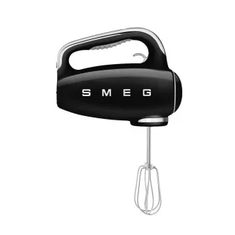 Ročni mešalnik Smeg HMF01BLEU, 250 W, 9 programov, časovnik, turbo, elektronski tempomat, črn