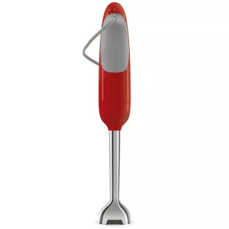 Smeg HBF11RDEU palični mešalnik, 700 W, 14850 vrtljajev na minuto, turbo, slog 50. let, nedrseč ročaj, rdeč