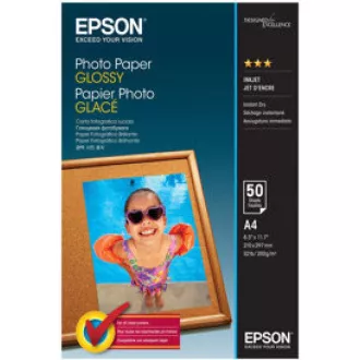 EPSON Papir A4 - fotografski papir sijajni A4 50 listov