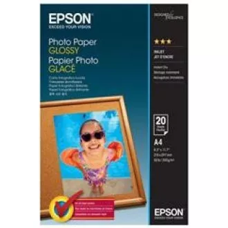 EPSON Papir A4 - fotografski papir sijajni A4 50 listov