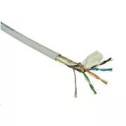 FTP kabel PlanetElite, Cat5E, licna (žica), PVC, Dca, siv, 305m
