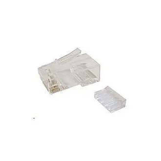 Solarix RJ45 konektor CAT6 UTP 8p8c nezaščiten, zložljiv na ravno / 100 kosov KRJ45/6 Solarix RJ45 konektor CAT6 UTP 8p8c nezaščiten, zložljiv na ravno / 100 kosov KRJ45/6