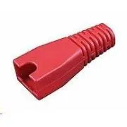 Solarix Zaščita RJ45 brez zaščite pred vdori rdeča / 100 kosov S45NSP-RD