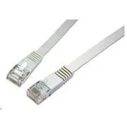 Solarix ploščati kabel CAT6 UTP LSOH, 10 m, siv, brez zaščite pred zatikanjem, C6-111GY-10MB