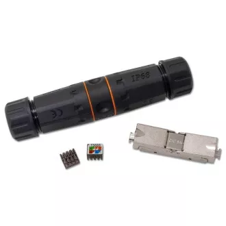 Vodotesni konektor STP RJ45, Cat5E, Cat6, Cat6A, zaščita IP68