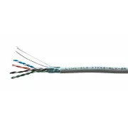 Kabel FTP LYNX REELEX AIR, Cat5E, žica, PVC, Eca, siva, 305 m
