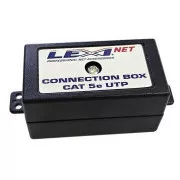 LEXI-Net MINI UTP Cat5E priključna omarica, črna