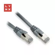 LYNX FTP povezovalni kabel Cat6, PVC, 3 m, siv
