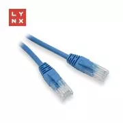 LYNX UTP povezovalni kabel Cat5e, PVC, CCA, 0, 3m, modri (paket vsebuje 10 kosov)