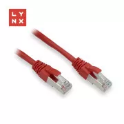 LYNX FTP povezovalni kabel Cat5e PVC, CCA, 2 m, rdeč